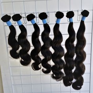 3 BUNDLES DEAL!! BW Burmese Remy Hair 14"16"18"